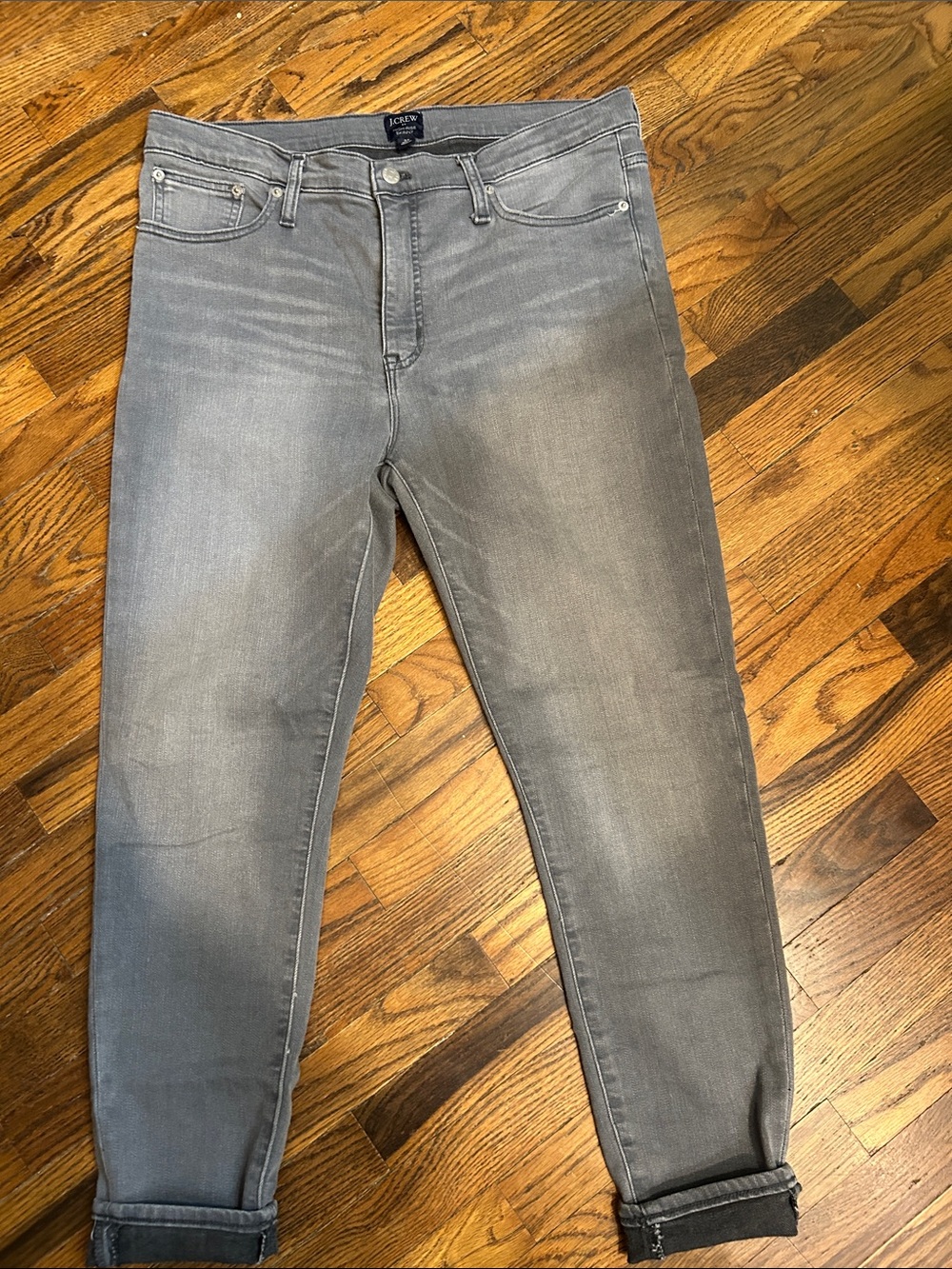 J. Crew Slim Fit Light Gray Women’s/Men’s Jeans